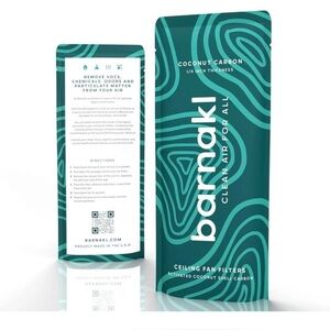 Barnakl Coconut Carbon Ceiling Fan Filters